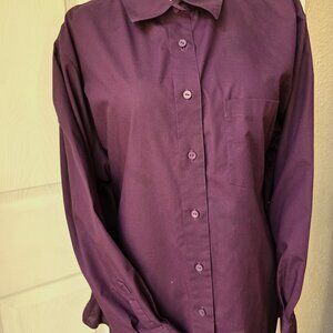 COPY - Foxcroft Women's Blouse Wrinkle Free Long Sleeve in Concord 22W